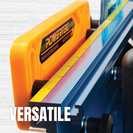 POWERTEC 71163-P2 Left to Right Measure Tape with Adhesive Backing, 4', 2 Pack
