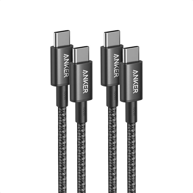 Anker 100W USB C to USB C Cable, 2-Pack Fast Charg