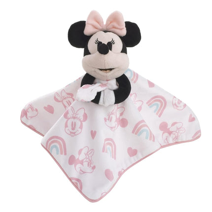Disney Minnie Mouse White, Pink, and Aqua Rainbow 