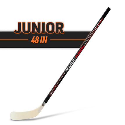 Franklin Sports Senior NHL 1040 Power Blade Street Hockey Stick (48-Inch, Left Hand)