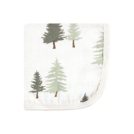 Langes de mousseline en coton unisexe Hudson Baby, motifs animaux de la forêt, taille unique