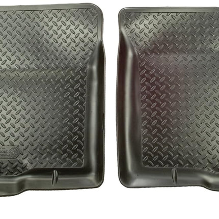 Husky Liners 33741 Fits 2005-11 Ford Ranger SuperCab/Standard, 2005-08 Mazda B2300 Classic Style Front Floor Mats, Black