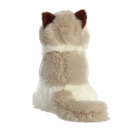 Aurora Adorable Miyoni Ragdoll Cat Stuffed Animal - Lifelike Detail - Cherished Companionship - White 9 Inches