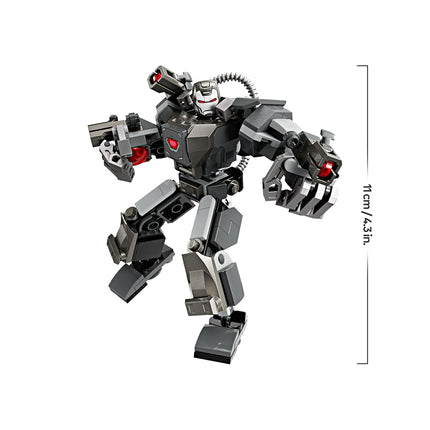 LEGO Marvel War Machine Mech Armour, Buildable Toy Action Figure for Kids with 3 Stud Shooters, Legendary Character from the MCU, Gifts for Boys and Girls Aged 6 Plus Years Old 76277