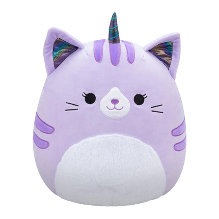 Squishmallows Original 14-Inch Analea Purple Tabby