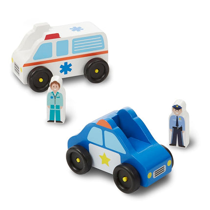 Melissa & Doug Emergengy Vehicle Set
