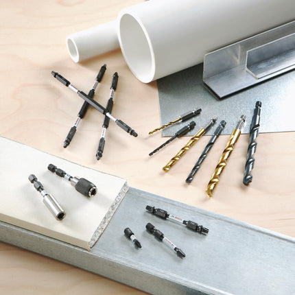 BOSCH ITDET253501 Punta de destornillador de doble extremo Torx #25 Impact Tough de 3-1/2 pulg. de 1 pieza