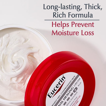 Eucerin Original Healing Cream, Emollient Enriched, 2 x 16 OZ