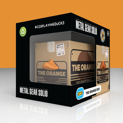 TUBBZ: Metal Gear Solid - The Orange Box Rubber Duck Collectable Toy 9 cm