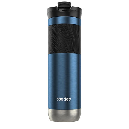 Contigo Byron 2.0 Vaso térmico de viaje de acero inoxidable con tapa SNAPSEAL™ y agarre, 709 ml