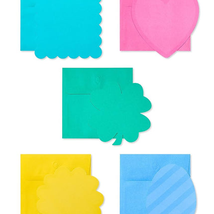 American Greetings Single Panel Blank Cards with E