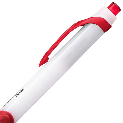 Pentel GlideWrite with TechniFlo Ink Ballpoint Pen, (1.0mm) Med. Line, Black/Blue Ink, 48 Pieces (BX910AC-4)