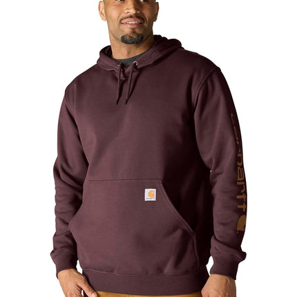Carhartt Mens Midweight Long Sleeve Logo Hooded Sw