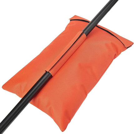 MOPHOEXII Sports Net Sandbags,All Sport Sandbags for Baseball Nets, Soccer Goals, Golf Nets, Football Nets, Hockey Nets,Weighted Anchor Bags-Orange 8 Pack