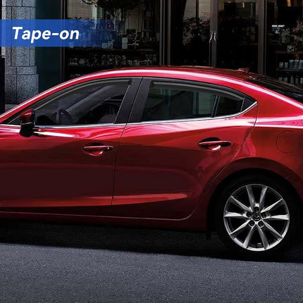 Window Visors Rain Guards for 2014-2018 Mazda 3 Sedan & Hatchback