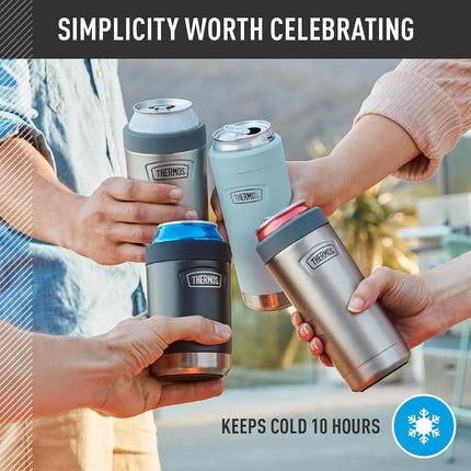 Granite-Stainless Slim Can Insulator(Holds 12oz Slim Can)