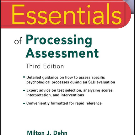 Essentials of Processing Assessment, 3rd Edition [