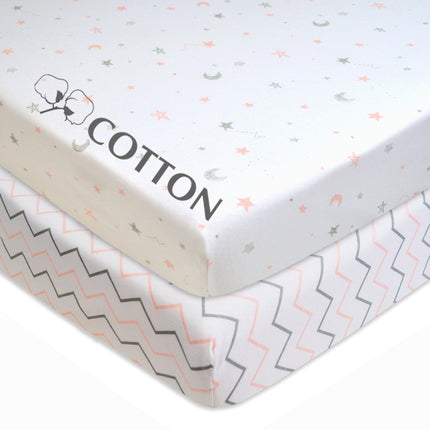 American Baby Company 100-Percent Cotton Value Jersey Knit Fitted Pack N Play Sheet