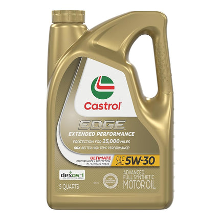 Castrol 03087 Edge Extended Performance 5W-30 Synt
