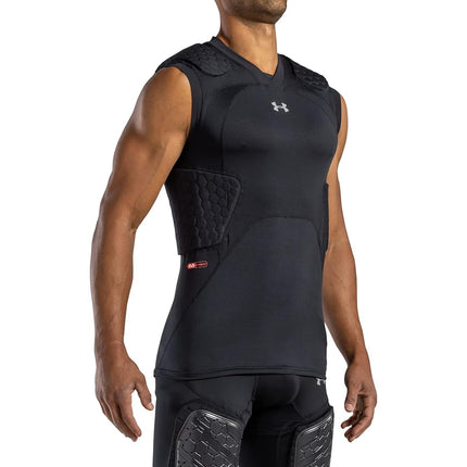 Gameday Armour Pro 5-Pad Top Youth Black L