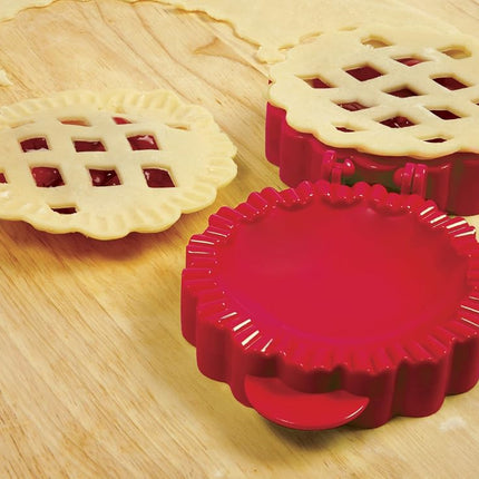 (1, As Shown) - Norpro 1042 Lattice Mini Pie Mould