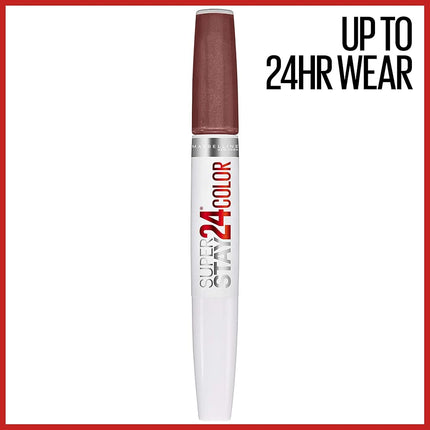 Maybelline New York SuperStay 24 2-Step Longwear Liquid Lipstick - Constant Cocoa 145