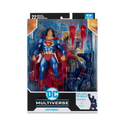 McFarlane DC Multiverse Superman (Justice League Task Force) 7in Build-A Figure Toys
