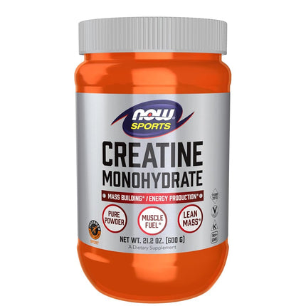NOW Sports Creatine Monohydrate Powder, 21.2-Pound