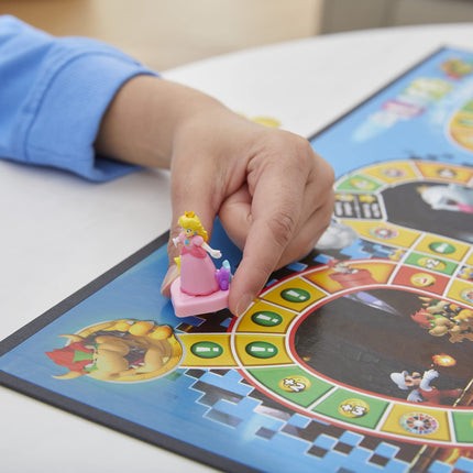 Hasbro Gaming El Juego de la Vida: Edición Super Mario, Juego de Mesa para Niños de 8 Años en Adelante, Juega Minijuegos, Recolecta Estrellas, Lucha contra Bowser