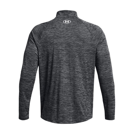 Under Armour Men's Tech Textured Half Zip Long Sleeve, Castlerock/Castlerock, S