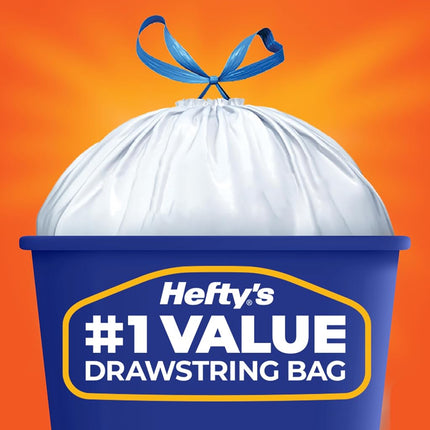 Hefty Strong Tall Kitchen Trash Bags - 13 Gallon, 120 Count