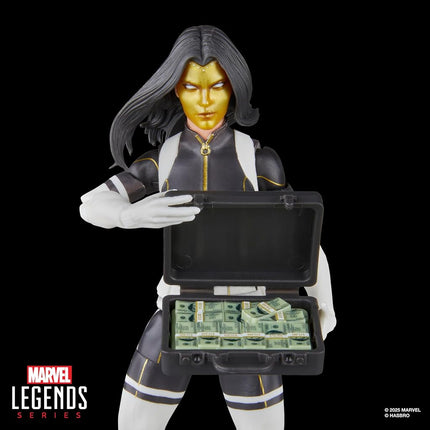 Marvel Legends Series Madame Masque and Crossbones Action Figures, Gold, Black, Red
