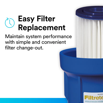 Filtrete Filtro plisado de repuesto de capacidad estándar, tipo sumidero (sedimentos), paquete de 2