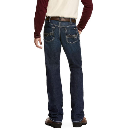 ARIAT Men's Mns Fr M4 Rlx Drst Lnup Strt Lg Jn Plt Men s Durable Work Jeans, Platinum, 42W 34L UK