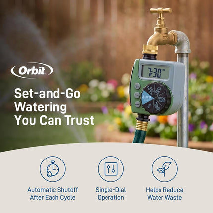Orbit 62056Z Watering-Timers, Green, 1