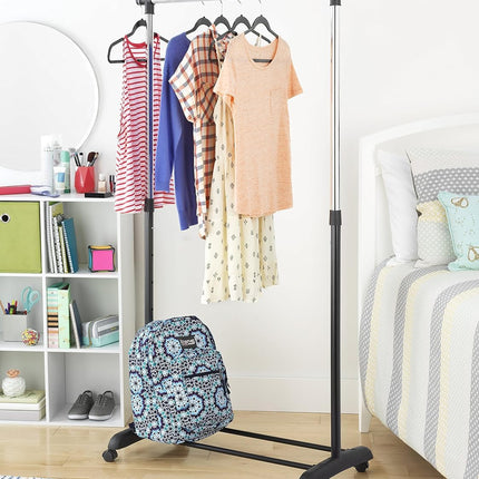Whitmor 6021-3539-BB Adjustable Garment Rack