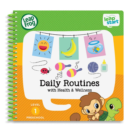 LeapFrog 80-21506E LeapStart Nursery Health and Wellness, Daily Routines Activity Book
