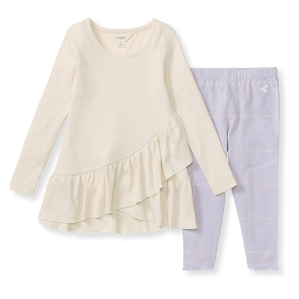 Burt's Bees Baby Baby Girls' Long Sleeve Top and P
