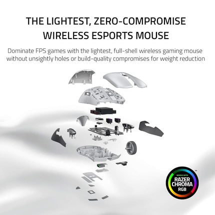 Razer Viper Ultimate - Wireless Gaming mouse with Charging Dock - Mercury