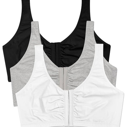 Fruit of the Loom Women's Front Close Builtup Spor