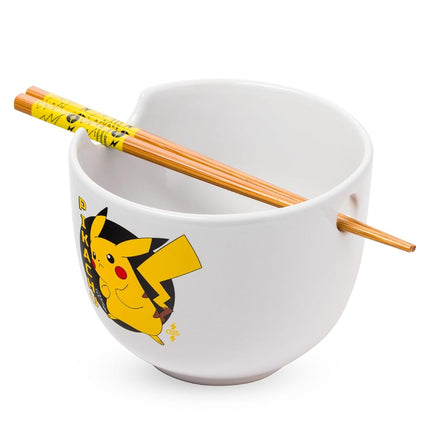 Silver Buffalo Pokémon Pikachu, Ramen Bowl with Ch