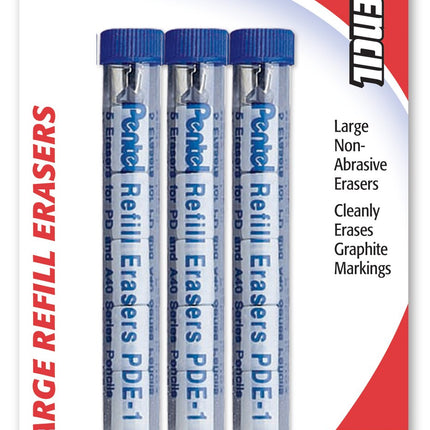 Pentel® Quicker Clicker™ Eraser Refills, Pack of 1