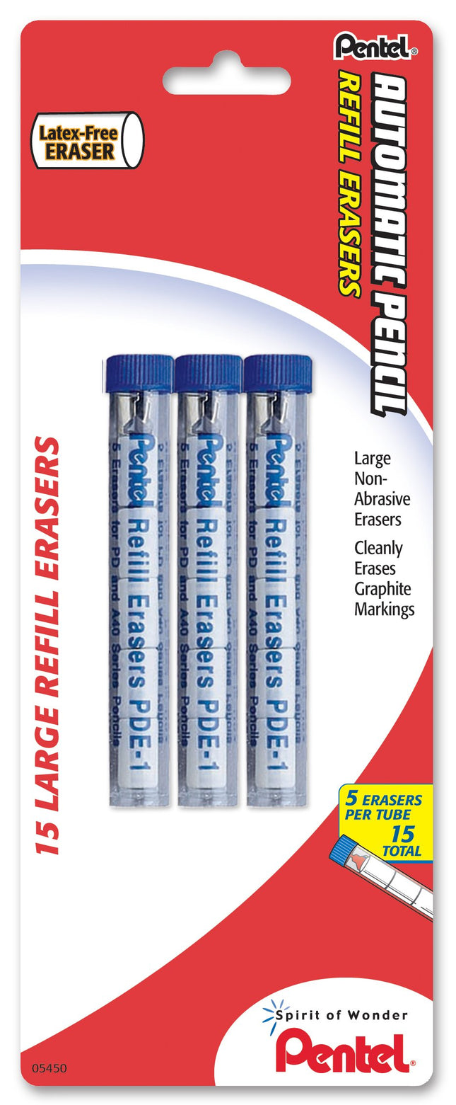 Pentel® Quicker Clicker™ Eraser Refills, Pack of 1