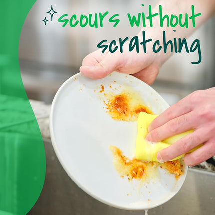 Scotch-Brite Dobie Cleaning Pads, Ideal for Dishwashing, Kitchen, Bathroom and More, Scours Without Scratching, 24 Pads