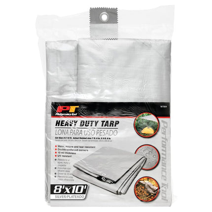 Performance Tool W7004 Tool, Aluminum, HD Silver, 8 x 10 Feet