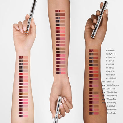 Sacheu Lip Liner - Stay - N - Peel Off Lip Liner Tattoo - Long Lasting Lip Stain Peel Off - Lip Pencil Infused with Hyaluronic Acid and Vitamin E - Suitable for All Skin Types - 02 MUAH-ve - 0.12 oz
