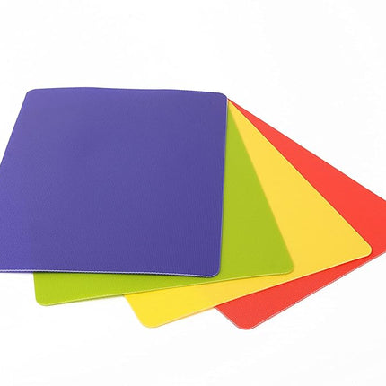 Dexas Heavy Duty Grippmat Flexible Cutting Board Set of Four 8 x 11 inches