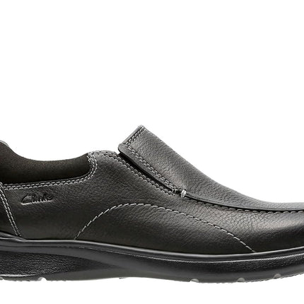 Clarks Men's Cotrell Free Loafers, Black Oily Leather, 6 UK