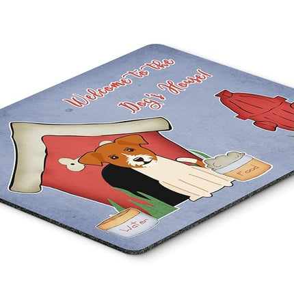 Caroline's Treasures Dog House Collection Jack Russell Terrier Mouse Pad, Multicolor, 7.75x9.25 (BB2862MP)