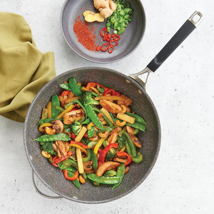 Nordic Ware Verde Ceramic Nonstick 12 Inch Wok